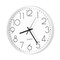 Non-Ticking Silent Wall Clock, 11.5 Inch White Quartz Wall Clock with Large Clear Numbers for Home Decor